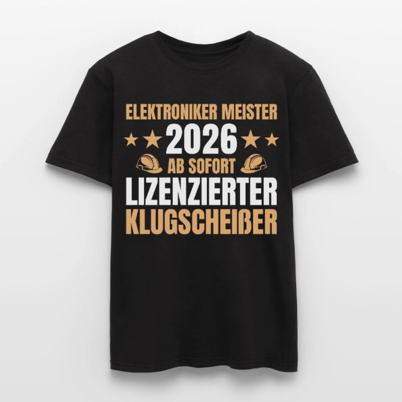 Master Electronics Technician 2026 Master Craftsman Examination Passed Men's T-Shirt