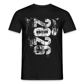 Abi 2026 - Abitur - Gift - Men's T-Shirt - black - Front - AI Model Male 178 light (178cm)