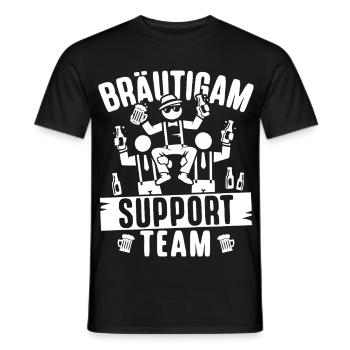 Bachelor Party T-Shirt Men Bachelor Party Rumbling - Men's T-Shirt - black - Front - AI Model Male 178 light (178cm)