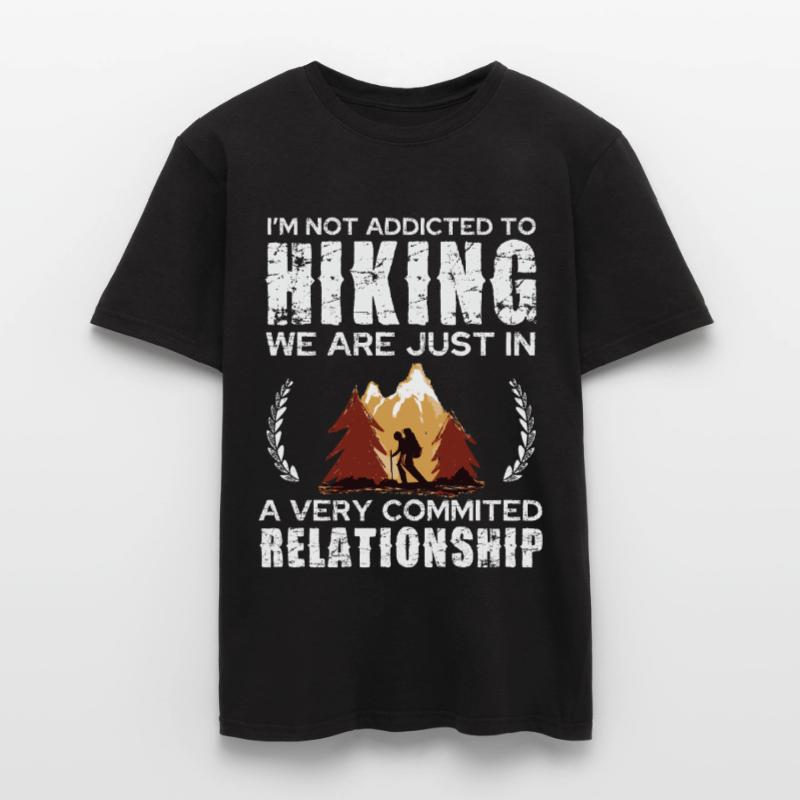 Hiking Commitment Tee Design Männer T-Shirt
