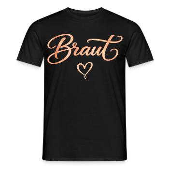 Enterrement de vie de garçon T-shirt féminin Enterrement de vie de garçon - T-shirt homme - noir - Devant - AI Model Male 178 light (178cm)