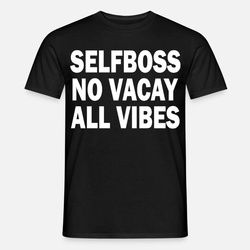 Geschäftsmann - Männer T-Shirt - Schwarz