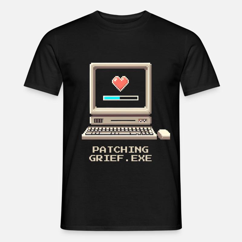 Patch Grief | Undertaker Irony - Men’s T-shirt - black