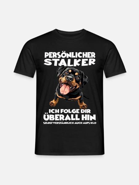 Rottweiler Hundehalter für Rottweiler Hundehalter - Männer T-Shirt - Schwarz