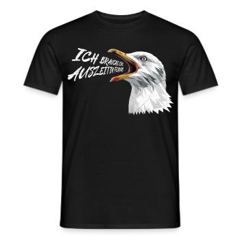 Ostsee BRAUCHE EINE AUSZEIT IN FEHMARN Lustig - Männer T-Shirt - Schwarz - Vorne - AI Model Male 178 light (178cm)