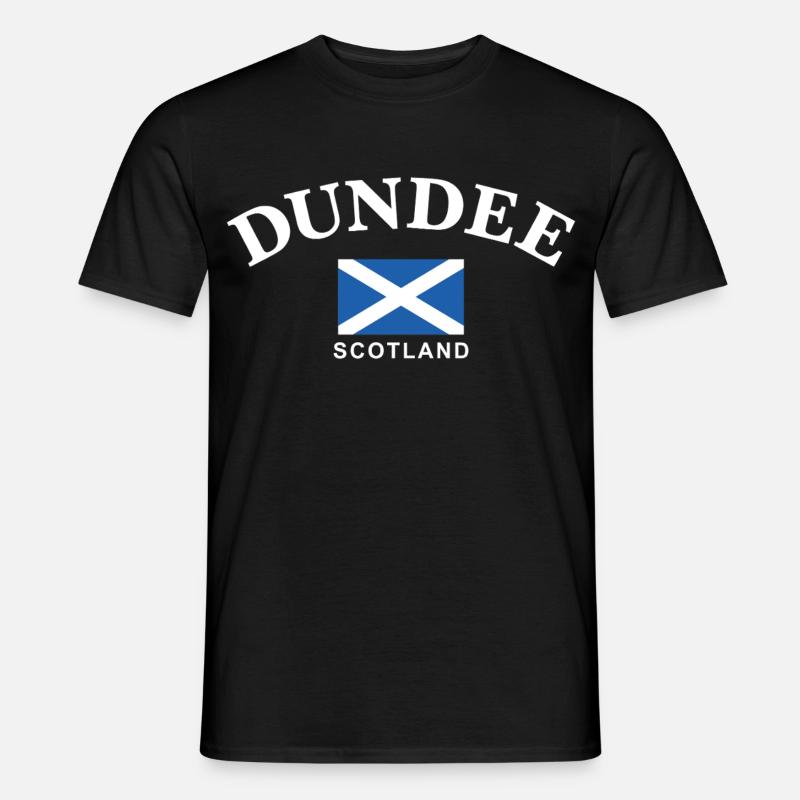 Dundee, Schottland - Männer T-Shirt - Schwarz