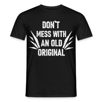 Cool Saying Rocker - Men's T-Shirt - black - Front - AI Model Male 178 light (178cm)