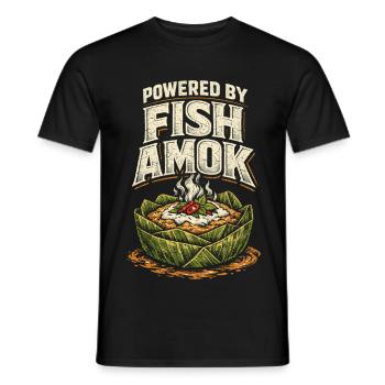 Cambodge Cambodgiens - T-shirt homme - noir - Devant - AI Model Male 178 light (178cm)
