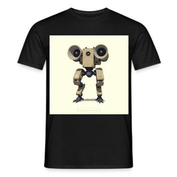 OBM_Eigenbraun - Männer T-Shirt - Schwarz - Vorne - AI Model Male 178 light (178cm)