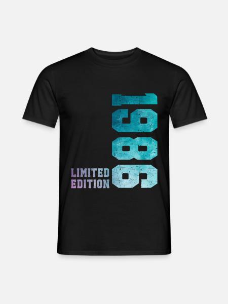 1986 Limited Edition 40 Years Anniversary - Men's T-Shirt - black