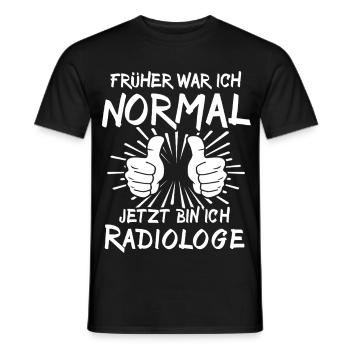 Radiologe - Männer T-Shirt - Schwarz - Vorne - AI Model Male 178 light (178cm)