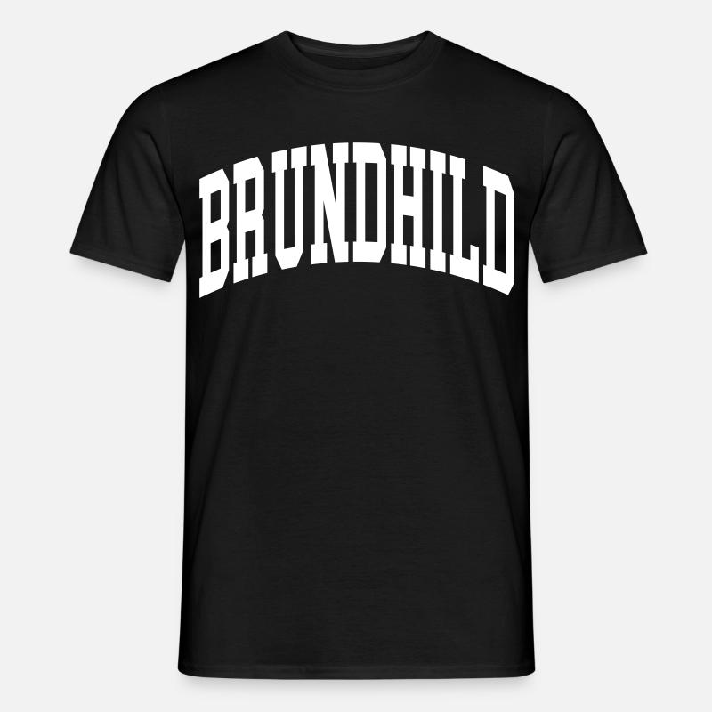 Brundhild - Männer T-Shirt - Schwarz