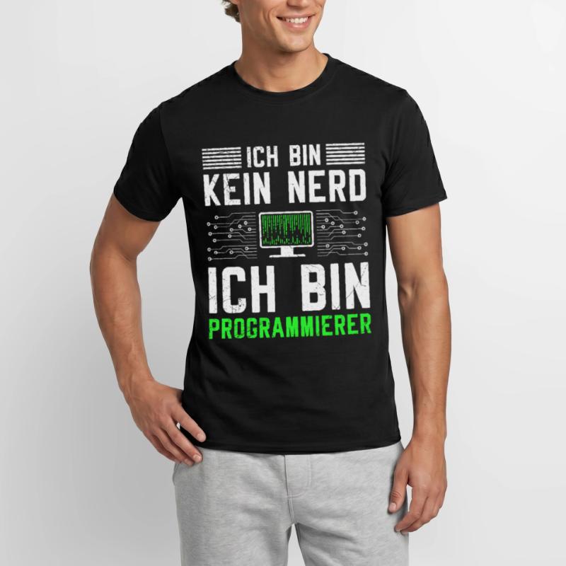 Computer I'M NOT A NERD I'M A PROGRAMMER Men's T-Shirt