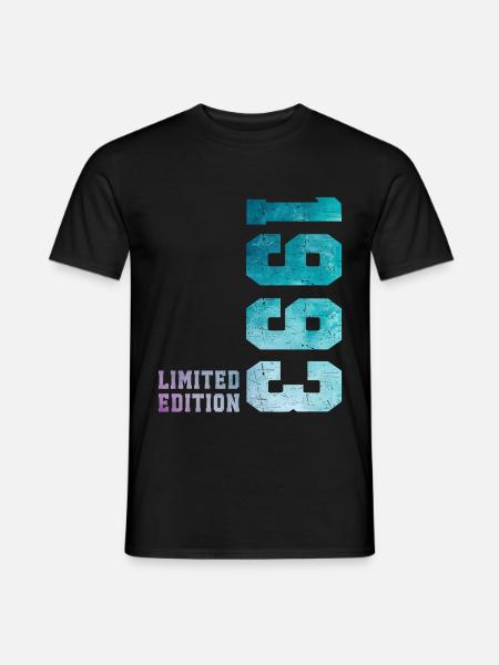 1993 Limited Edition 33 Years Anniversary - Men's T-Shirt - black