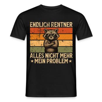 Retraite 2026 Gift Man Retraite Retraité Drôle - T-shirt homme - noir - Devant - AI Model Male 178 light (178cm)