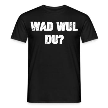 Wad Wul Du - T-shirt homme - noir - Devant - AI Model Male 178 light (178cm)