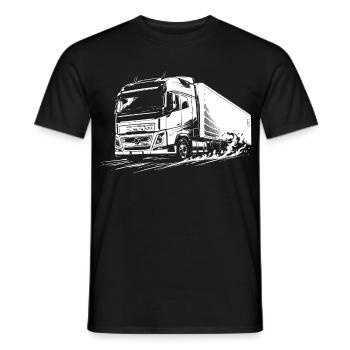 Highway Titan - Männer T-Shirt - Schwarz - Vorne - AI Model Male 178 light (178cm)