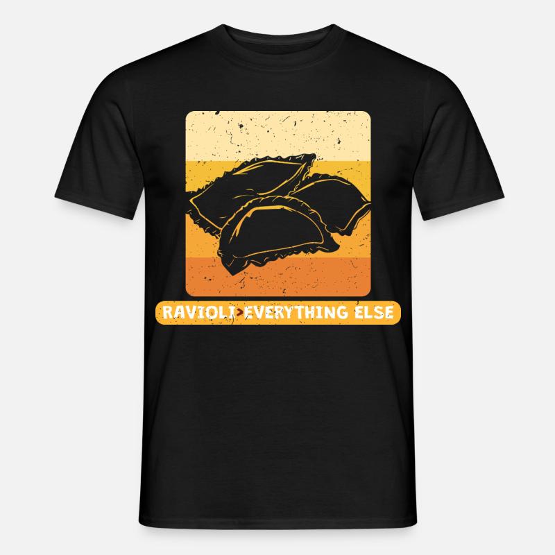 Ravioli > Over Everthing Else - Männer T-Shirt - Schwarz