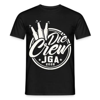 Bachelor Party 2026 Team Groom Bachelor Party - Men's T-Shirt - black - Front - AI Model Male 178 light (178cm)