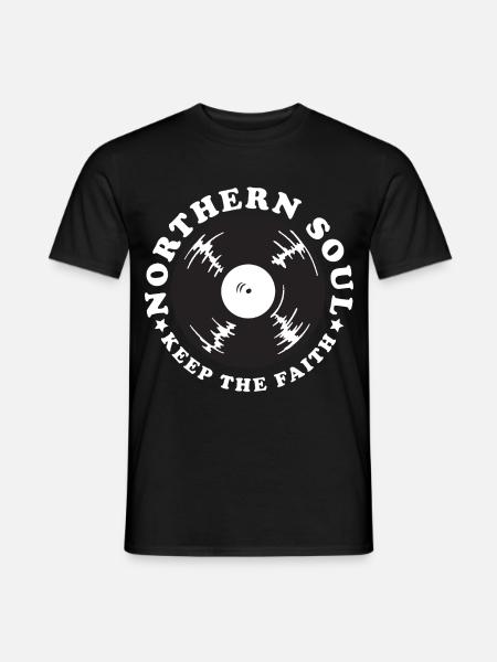 Northern Soul Vintage - Men's T-Shirt - black
