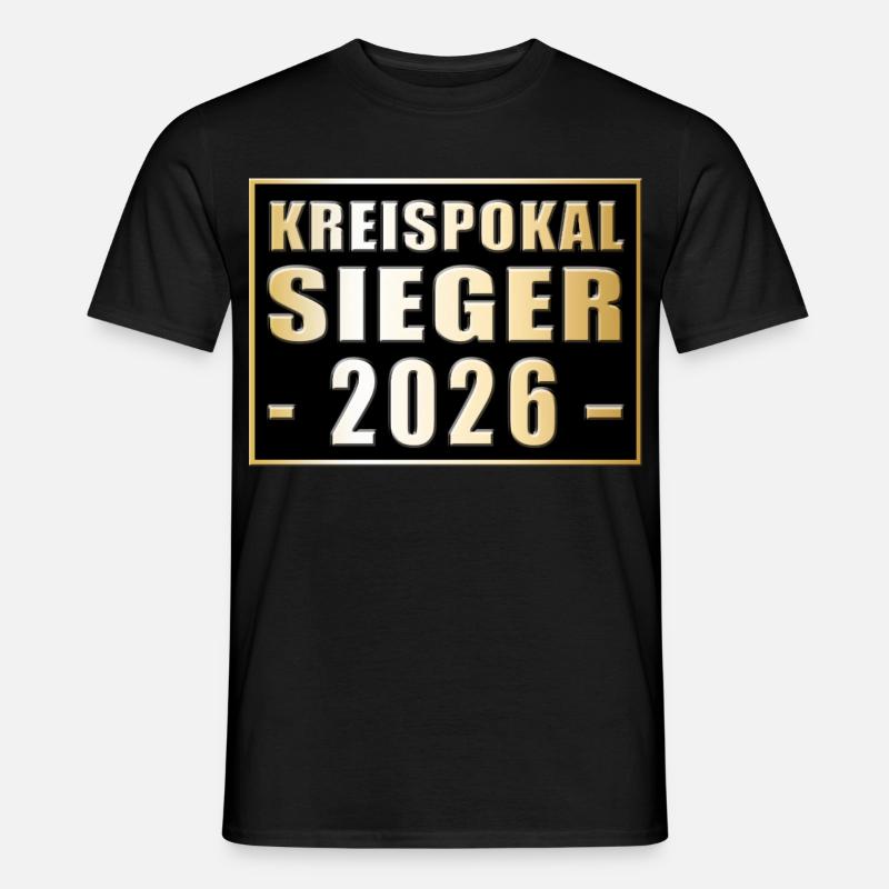 District Cup Winner 2026 - Men’s T-shirt - black