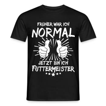Futtermeister - T-shirt homme - noir - Devant - AI Model Male 178 light (178cm)