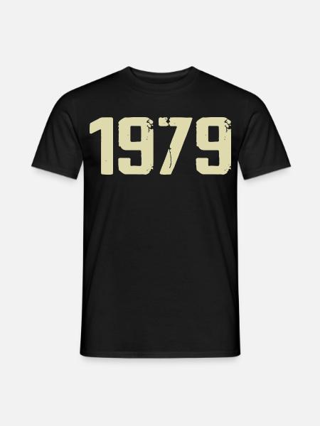 Jubilé 1979 - T-shirt homme - noir