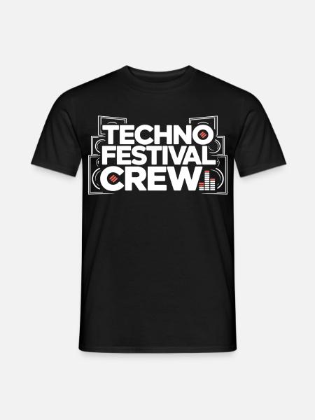 Techno Festival Crew – Techo Party Outfit - Men's T-Shirt - black