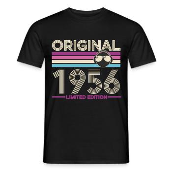 Original 1956 Limited Edition - Men's T-Shirt - black - Front - AI Model Male 178 light (178cm)