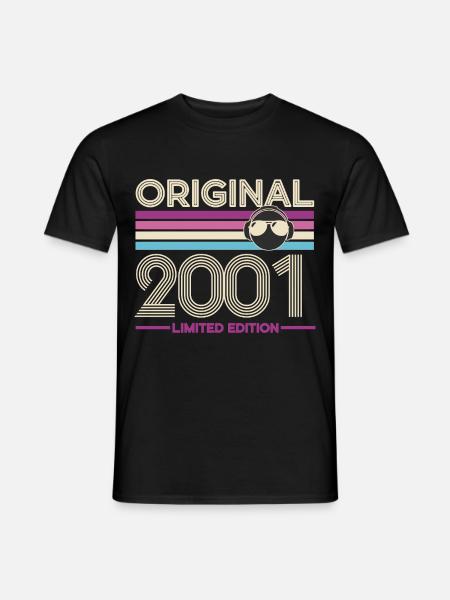 Original 2001 Édition Limitée - T-shirt homme - noir