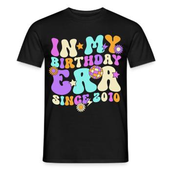 Idée de cadeau rétro pour le 16e anniversaire - T-shirt homme - noir - Devant - AI Model Male 178 light (178cm)