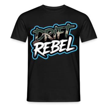 Drift Rebel Auto Szene Tuning Auto Treffen Outfit - Männer T-Shirt - Schwarz - Vorne - AI Model Male 178 light (178cm)