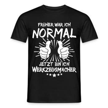 Werkzeugmacher - Männer T-Shirt - Schwarz - Vorne - AI Model Male 178 light (178cm)