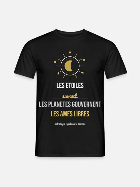 les ames libres - T-shirt homme - noir
