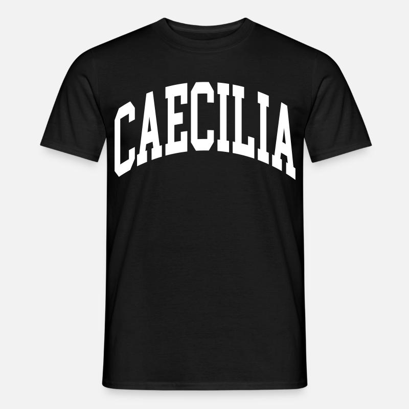 Caecilia - Männer T-Shirt - Schwarz