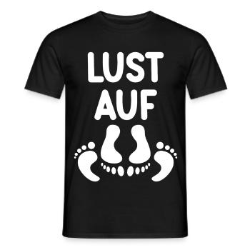Lust auf Sex Humor Paar Fun Idee - Männer T-Shirt - Schwarz - Vorne - AI Model Male 178 light (178cm)