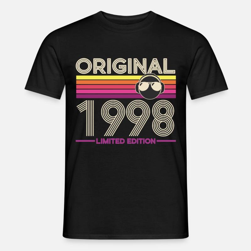 Originale Retro-Edition von 1998 - Männer T-Shirt - Schwarz
