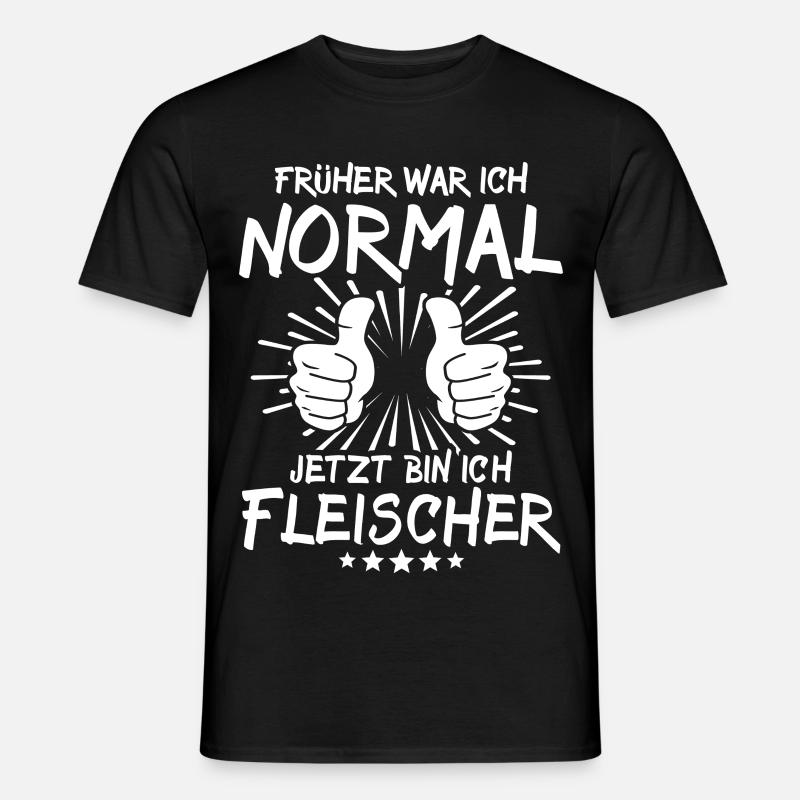 Fleischer - Männer T-Shirt - Schwarz