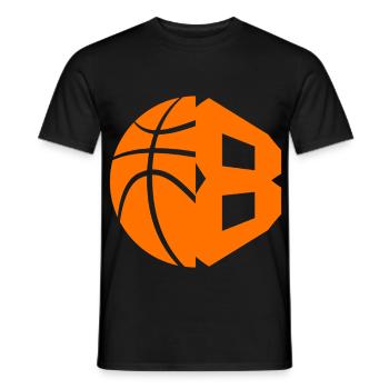 NR. 8 BASKETBALL NUMMER 8 BASKETBALL 8. GEBURTSTAG - Männer T-Shirt - Schwarz - Vorne - AI Model Male 178 light (178cm)