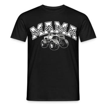 Monster Truck Mom Cool Mom Design Tout-terrain - T-shirt homme - noir - Devant - AI Model Male 178 light (178cm)