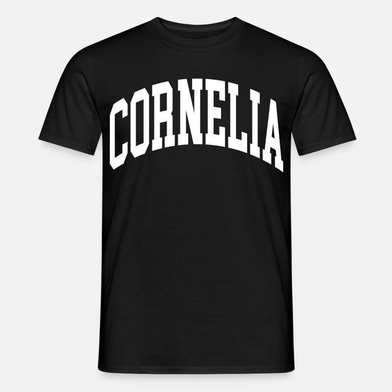 Cornella - Männer T-Shirt - Schwarz