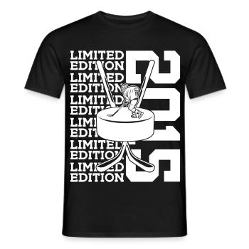 LIMITED EDITION 2015 EISHOCKEY 11. GEBURTSTAG - Men's T-Shirt - black - Front - AI Model Male 178 light (178cm)