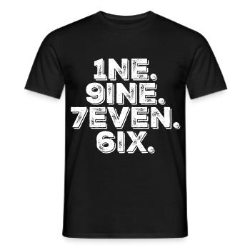 Millésime 1976 - T-shirt homme - noir - Devant - AI Model Male 178 light (178cm)