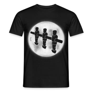 Tischkicker Kickern Jungen Herren Tischfußball - Männer T-Shirt - Schwarz - Vorne - AI Model Male 178 light (178cm)