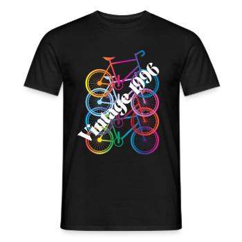 Vintage 1996 - Männer T-Shirt - Schwarz - Vorne - AI Model Male 178 light (178cm)