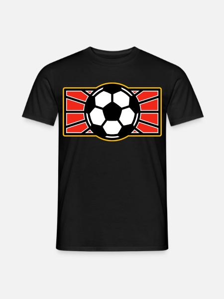 Crimson Football Crest - Men's T-Shirt - black