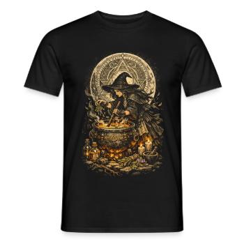Apotheker Kräutersammler Apothekerin - Männer T-Shirt - Schwarz - Vorne - AI Model Male 178 light (178cm)
