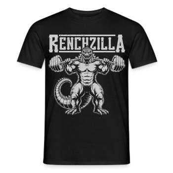 Bodybuilding Fitness Kraftmonster Barbell - Männer T-Shirt - Schwarz - Vorne - AI Model Male 178 light (178cm)