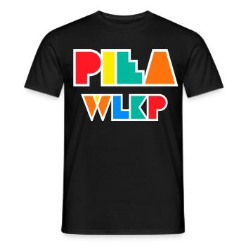 Saw Wlkp. Geometrisches Logo - Männer T-Shirt - Schwarz - Vorne - AI Model Male 178 light (178cm)