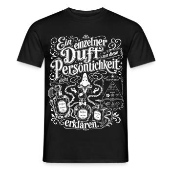 Ein Duft reicht nicht - Männer T-Shirt - Schwarz - Vorne - AI Model Male 178 light (178cm)